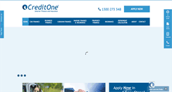 Desktop Screenshot of creditone.com.au